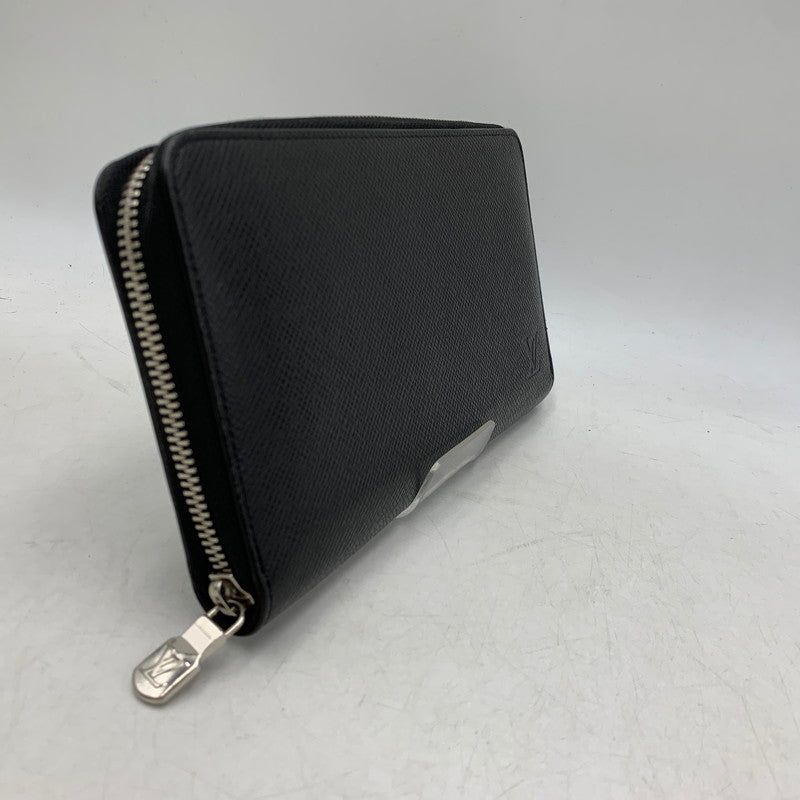 【中古品】【メンズ/レディース】 LOUIS VUITTON ルイ・ヴィトン M30056 CA3149 タイガ ジッピー オーガナイザーNM ロングウォレット 長財布 179-260806-as-10-izu カラー：ブラック 万代Net店