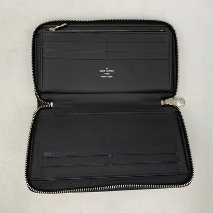 【中古品】【メンズ/レディース】 LOUIS VUITTON ルイ・ヴィトン M30056 CA3149 タイガ ジッピー オーガナイザーNM ロングウォレット 長財布 179-260806-as-10-izu カラー：ブラック 万代Net店