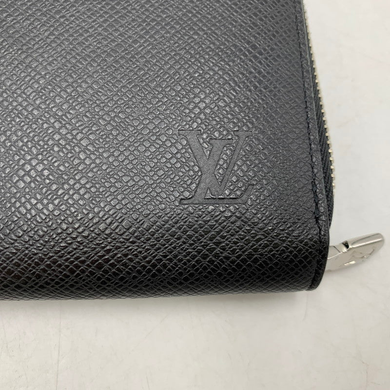 【中古品】【メンズ/レディース】 LOUIS VUITTON ルイ・ヴィトン M30056 CA3149 タイガ ジッピー オーガナイザーNM ロングウォレット 長財布 179-260806-as-10-izu カラー：ブラック 万代Net店