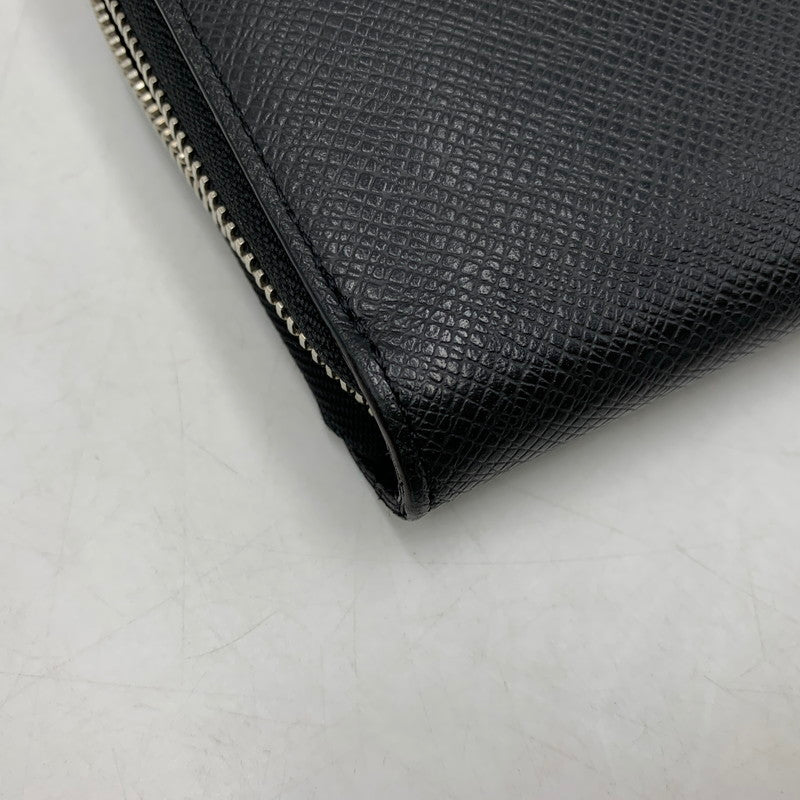 【中古品】【メンズ/レディース】 LOUIS VUITTON ルイ・ヴィトン M30056 CA3149 タイガ ジッピー オーガナイザーNM ロングウォレット 長財布 179-260806-as-10-izu カラー：ブラック 万代Net店