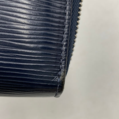 【中古品】【メンズ/レディース】 LOUIS VUITTON ルイ・ヴィトン M62644 CA2158 エピ ジッピーオーガナイザーNM ロングウォレット 長財布 179-260806-as-11-izu カラー：ネイビー 万代Net店