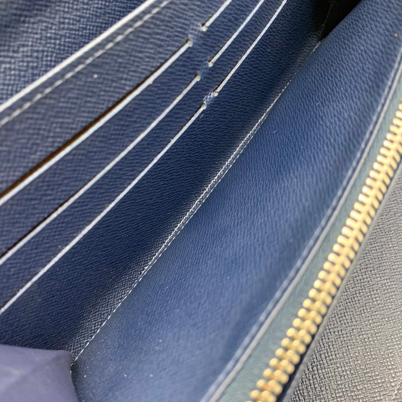 【中古品】【メンズ/レディース】 LOUIS VUITTON ルイ・ヴィトン M62644 CA2158 エピ ジッピーオーガナイザーNM ロングウォレット 長財布 179-260806-as-11-izu カラー：ネイビー 万代Net店