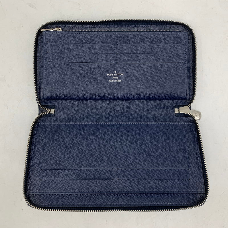 【中古品】【メンズ/レディース】 LOUIS VUITTON ルイ・ヴィトン M62644 CA2158 エピ ジッピーオーガナイザーNM ロングウォレット 長財布 179-260806-as-11-izu カラー：ネイビー 万代Net店