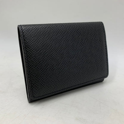 【中古品】【メンズ/レディース】 LOUIS VUITTON ルイ・ヴィトン M30922 CA2057 タイガ アンヴェロップ カルトドゥ ヴィジット カードケース 小物 179-260805-cs-05-izu カラー：ブラック 万代Net店