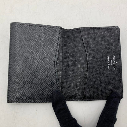 【中古品】【メンズ/レディース】 LOUIS VUITTON ルイ・ヴィトン M30922 CA2057 タイガ アンヴェロップ カルトドゥ ヴィジット カードケース 小物 179-260805-cs-05-izu カラー：ブラック 万代Net店
