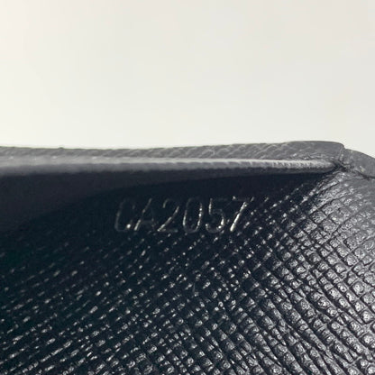 【中古品】【メンズ/レディース】 LOUIS VUITTON ルイ・ヴィトン M30922 CA2057 タイガ アンヴェロップ カルトドゥ ヴィジット カードケース 小物 179-260805-cs-05-izu カラー：ブラック 万代Net店