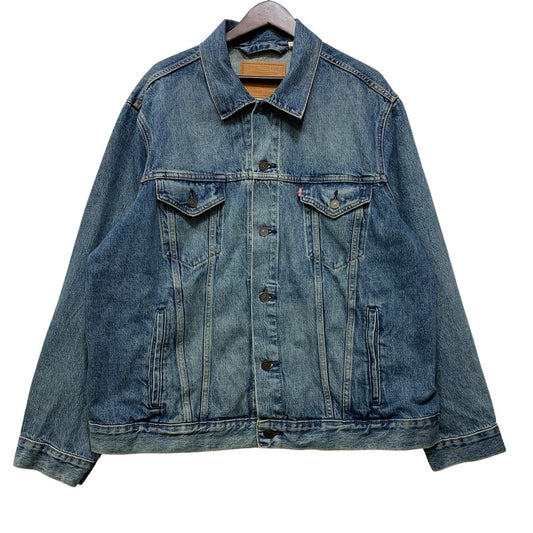 【中古品】【メンズ】 LEVI'S PREMIUM リーバイス プレミアム VINTAGE FIT 3RD TYPE DENIM TRACKER JACKET PC9-77380-0032 ヴィンテージフィット サードタイプ デニムトラッカージャケット アウター 147-260728-ay-14-izu サイズ：XL カラー：インディゴ 万代Net店