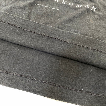 【中古品】【メンズ】 FRUIT OF THE LOOM フルーツオブザルーム c1993 USA製 両シングル WILLIAM WEGMAN ART TEE ウィリアム ウェグマン アート Tシャツ トップス 半袖 146-260728-cs-07-izu サイズ：L カラー：ブラック 万代Net店