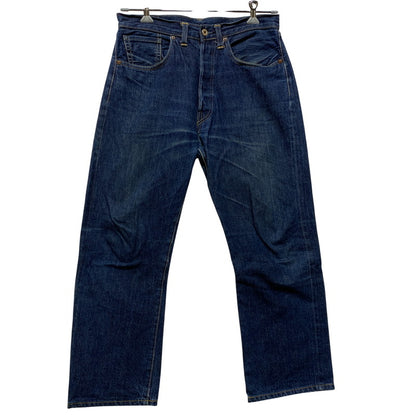 【中古品】【メンズ】 Levi's リーバイス BIG E S501XX DENIM PANTS 1944MODEL 44501-0022 デニムパンツ ジーンズ 刻印555 USA製 月桂樹ボタン ペンキステッチ Vステッチ 157-260729-as-02-izu サイズ：32×36 カラー：インディゴ 万代Net店