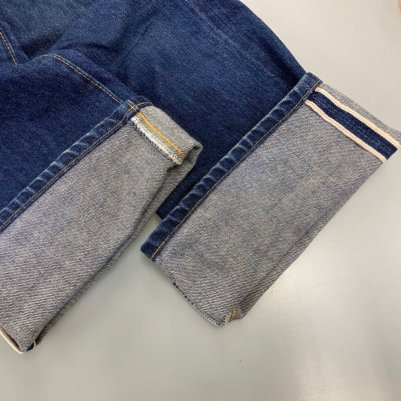 【中古品】【メンズ】 Levi's リーバイス BIG E S501XX DENIM PANTS 1944MODEL 44501-0022 デニムパンツ ジーンズ 刻印555 USA製 月桂樹ボタン ペンキステッチ Vステッチ 157-260729-as-02-izu サイズ：32×36 カラー：インディゴ 万代Net店