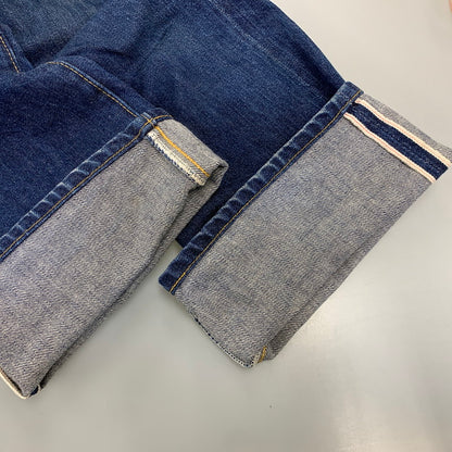 【中古品】【メンズ】 Levi's リーバイス BIG E S501XX DENIM PANTS 1944MODEL 44501-0022 デニムパンツ ジーンズ 刻印555 USA製 月桂樹ボタン ペンキステッチ Vステッチ 157-260729-as-02-izu サイズ：32×36 カラー：インディゴ 万代Net店