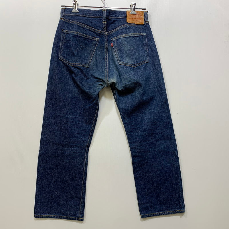 【中古品】【メンズ】 Levi's リーバイス BIG E S501XX DENIM PANTS 1944MODEL 44501-0022 デニムパンツ ジーンズ 刻印555 USA製 月桂樹ボタン ペンキステッチ Vステッチ 157-260729-as-02-izu サイズ：32×36 カラー：インディゴ 万代Net店