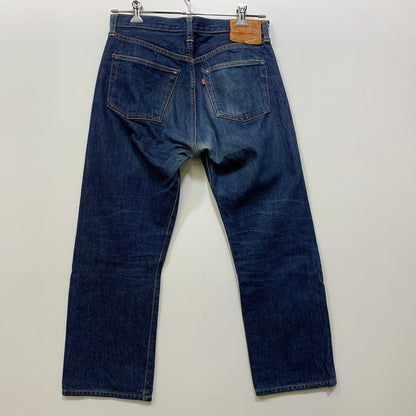 【中古品】【メンズ】 Levi's リーバイス BIG E S501XX DENIM PANTS 1944MODEL 44501-0022 デニムパンツ ジーンズ 刻印555 USA製 月桂樹ボタン ペンキステッチ Vステッチ 157-260729-as-02-izu サイズ：32×36 カラー：インディゴ 万代Net店