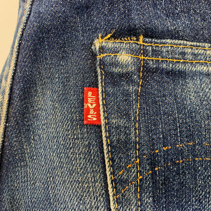 【中古品】【メンズ】 Levi's リーバイス BIG E S501XX DENIM PANTS 1944MODEL 44501-0022 デニムパンツ ジーンズ 刻印555 USA製 月桂樹ボタン ペンキステッチ Vステッチ 157-260729-as-02-izu サイズ：32×36 カラー：インディゴ 万代Net店