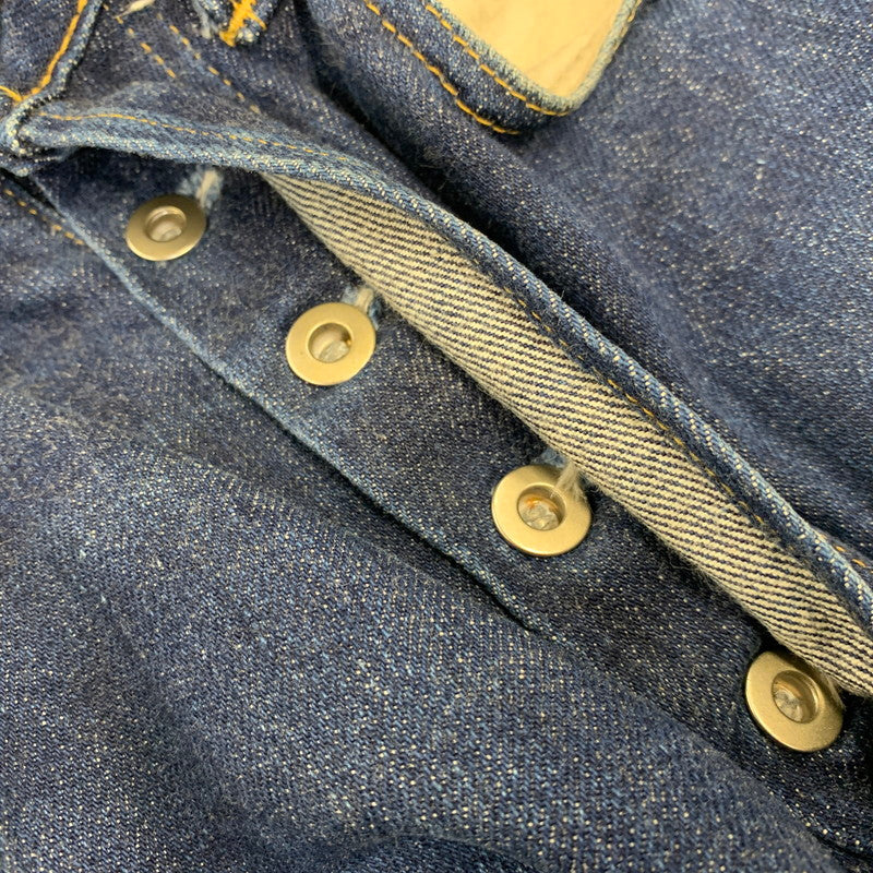 【中古品】【メンズ】 Levi's リーバイス BIG E S501XX DENIM PANTS 1944MODEL 44501-0022 デニムパンツ ジーンズ 刻印555 USA製 月桂樹ボタン ペンキステッチ Vステッチ 157-260729-as-02-izu サイズ：32×36 カラー：インディゴ 万代Net店