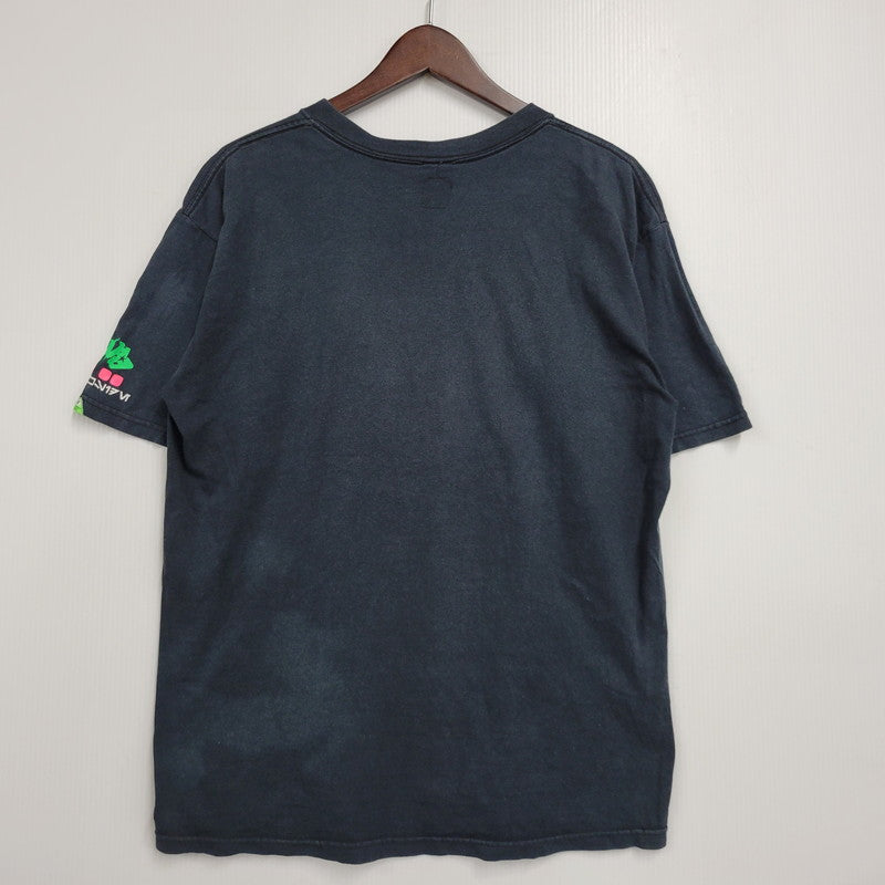 【中古品】【メンズ】 UNDERCOVER アンダーカバー カオティックディスコード期 01SS LONDON NITE ロンドンナイト 20TH ANNIVERSARY CROSS BONE TEE アニバーサリー クロスボーン Tシャツ トップス 半袖 140-260727-ya-11-izu サイズ：下記参照 カラー：ネイビー 万代Net店