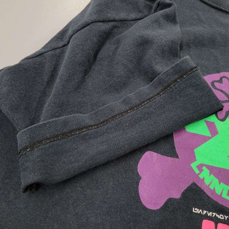 【中古品】【メンズ】 UNDERCOVER アンダーカバー カオティックディスコード期 01SS LONDON NITE ロンドンナイト 20TH ANNIVERSARY CROSS BONE TEE アニバーサリー クロスボーン Tシャツ トップス 半袖 140-260727-ya-11-izu サイズ：下記参照 カラー：ネイビー 万代Net店