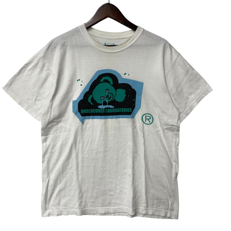 【中古品】【メンズ】 UNDERCOVER アンダーカバー LABORATORIES TEE 半袖Tシャツ 初期タグ 140-260808-as-19-izu サイズ：M カラー：ホワイト 万代Net店