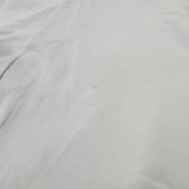 【中古品】【メンズ】 OLD GUCCI オールド グッチ G LOGO ロゴ VNECK S S TEE ブイネック ショートスリーブ Ｔシャツ トップス 半袖 141-260802-ya-03-izu サイズ：L カラー：ライトブルー 万代Net店