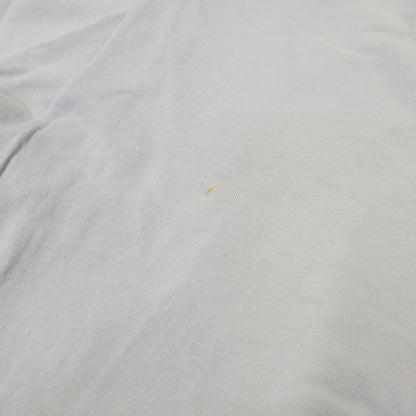【中古品】【メンズ】 OLD GUCCI オールド グッチ G LOGO ロゴ VNECK S S TEE ブイネック ショートスリーブ Ｔシャツ トップス 半袖 141-260802-ya-03-izu サイズ：L カラー：ライトブルー 万代Net店