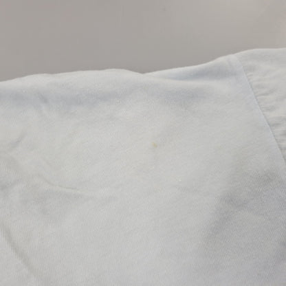 【中古品】【メンズ】 OLD GUCCI オールド グッチ G LOGO ロゴ VNECK S S TEE ブイネック ショートスリーブ Ｔシャツ トップス 半袖 141-260802-ya-03-izu サイズ：L カラー：ライトブルー 万代Net店