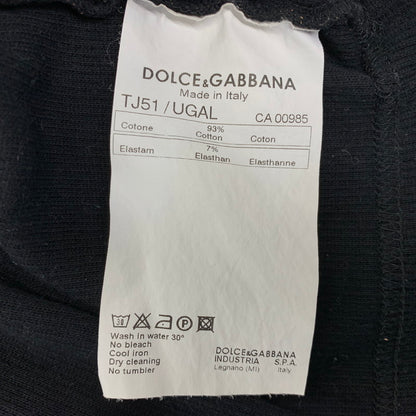 【中古品】【メンズ】 DOLCE&GABBANA ドルチェアンドガッバーナ 03AW TANK TOP TJ51/UGAL タンクトップ トップス 141-260728-ay-13-izu サイズ：48 カラー：ブラック 万代Net店