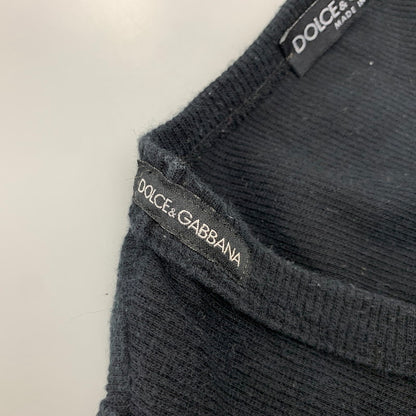 【中古品】【メンズ】 DOLCE&GABBANA ドルチェアンドガッバーナ 03AW TANK TOP TJ51/UGAL タンクトップ トップス 141-260728-ay-13-izu サイズ：48 カラー：ブラック 万代Net店