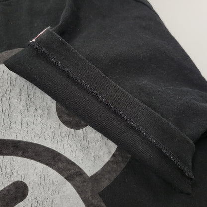 【中古品】【メンズ】 A BATHING APE アベイシングエイプ BABY MILO SS TEE ベイビーミロ 半袖 Tシャツ 初期タグ プリント トップス 142-260728-ay-04-izu サイズ：M カラー：ブラック 万代Net店