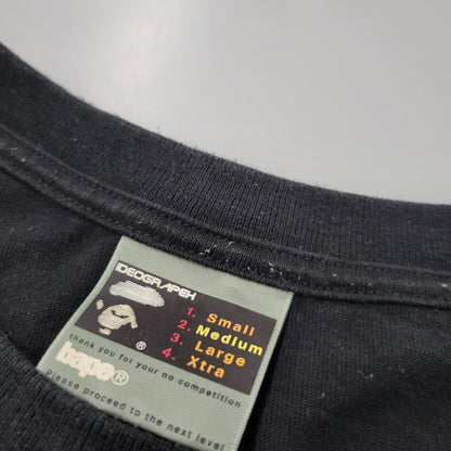 【中古品】【メンズ】 A BATHING APE アベイシングエイプ BABY MILO SS TEE ベイビーミロ 半袖 Tシャツ 初期タグ プリント トップス 142-260728-ay-04-izu サイズ：M カラー：ブラック 万代Net店