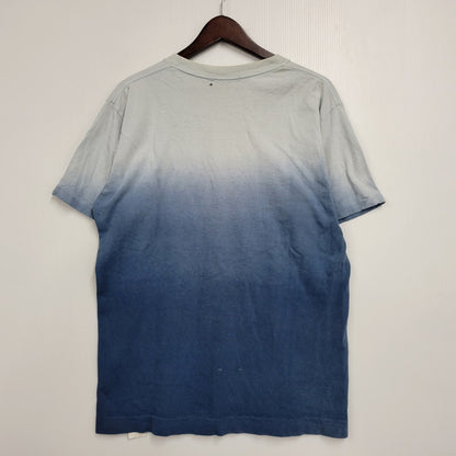 【中古品】【メンズ】 A BATHING APE アベイシングエイプ GRADATION BAPE HEADS TOUR TEE グラデーション Tシャツ 初期タグ 半袖 トップス 142-260728-ay-02-izu サイズ：M カラー：ブルー 万代Net店