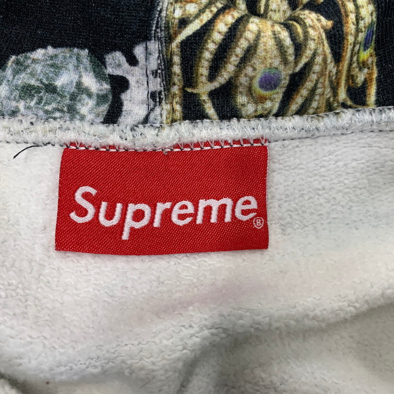 【中古品】【メンズ】 SUPREME シュプリーム JEWELS HOODED SWEATSHIRT ジュエルズ フーデッド スウェットシャツ パーカー トップス 149-260728-kh-16-izu サイズ：M カラー：ブラック系 万代Net店
