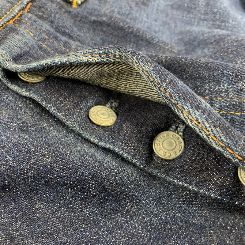 【中古品】【メンズ】 EVISU エヴィス PAINT DENIM PANTS LOT.2000 ペイントデニムパンツ ジーンズ NO.2 Wカモメ 156-260729-as-09-izu サイズ：35×35 カラー：インディゴ 万代Net店