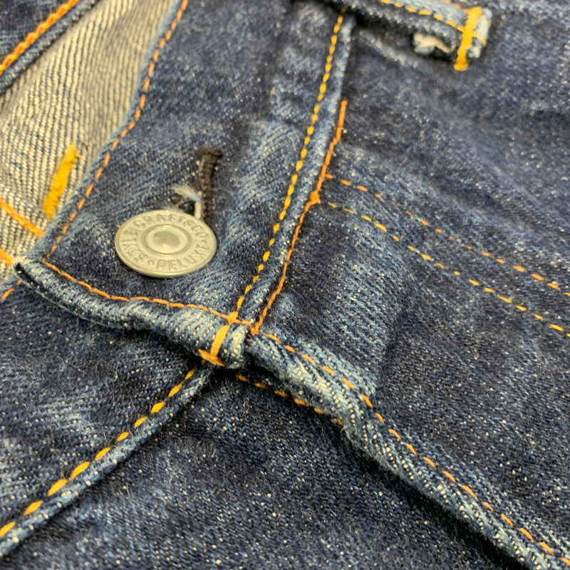 【中古品】【メンズ】 EVISU エヴィス PAINT DENIM PANTS LOT.2000 ペイントデニムパンツ ジーンズ NO.2 Wカモメ 156-260729-as-09-izu サイズ：35×35 カラー：インディゴ 万代Net店