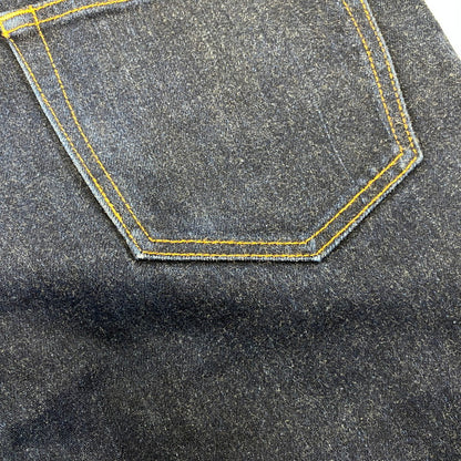 【中古品】【メンズ】 KOJIMA GENES コジマジーンズ DIAMOND STITCH DOUBLE KNEE STRAIGHT DENIM PANTS ダイアモンド ステッチ ダブル ニー ストレート デニム パンツ ボトムス ズボン 156-260730-cs-15-izu サイズ：34 カラー：インディゴ 万代Net店