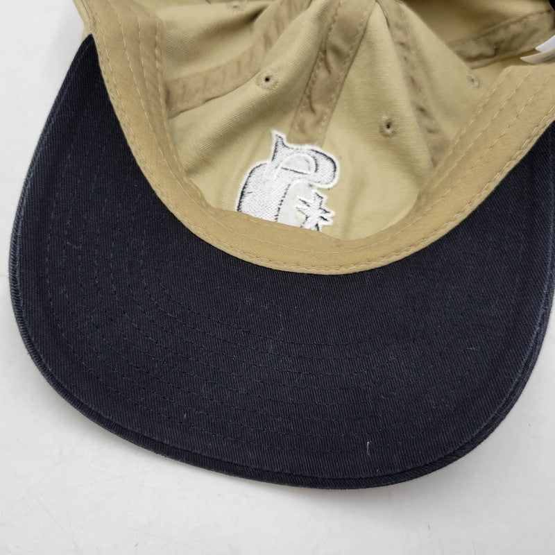 【中古品】【メンズ/レディース】 STUSSY ステューシー VINTAGE S LOW PRO SNAPBACK CAP ヴィンテージ Sロゴ ロープロ スナップバック キャップ 帽子 185-260727-as-06-izu サイズ：F カラー：ベージュ×ブラック 万代Net店