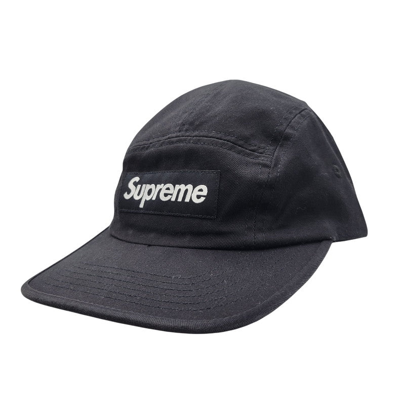 【中古品】【メンズ/レディース】 SUPREME シュプリーム 26SS WASHED CHINO TWILL CAMP CAP ウォッシュド チノ キャンプ キャップ 帽子 185-260727-ya-16-izu サイズ：ONESIZE（58cm） カラー：ブラック 万代Net店