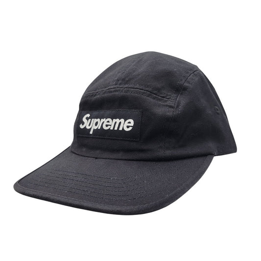 【中古品】【メンズ/レディース】 SUPREME シュプリーム 26SS WASHED CHINO TWILL CAMP CAP ウォッシュド チノ キャンプ キャップ 帽子 185-260727-ya-16-izu サイズ：ONESIZE（58cm） カラー：ブラック 万代Net店