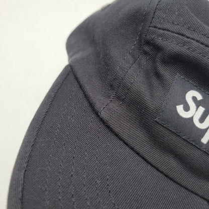 【中古品】【メンズ/レディース】 SUPREME シュプリーム 26SS WASHED CHINO TWILL CAMP CAP ウォッシュド チノ キャンプ キャップ 帽子 185-260727-ya-16-izu サイズ：ONESIZE（58cm） カラー：ブラック 万代Net店