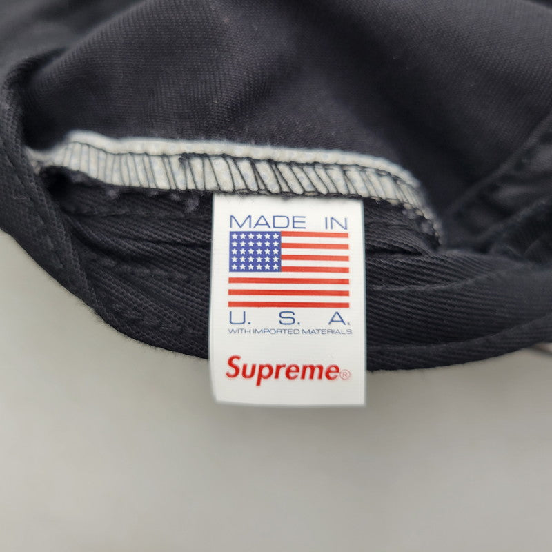 【中古品】【メンズ/レディース】 SUPREME シュプリーム 26SS WASHED CHINO TWILL CAMP CAP ウォッシュド チノ キャンプ キャップ 帽子 185-260727-ya-16-izu サイズ：ONESIZE（58cm） カラー：ブラック 万代Net店