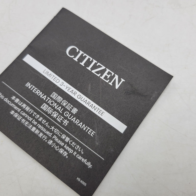 【中古品】【メンズ/レディース】 CITIZEN シチズン NJ0232-53X COLLECTION TSUYOSA SHORE コレクション ツヨサ ショア 腕時計 時計 197-260727-ya-12-izu カラー：ゴールド×グリーン 万代Net店