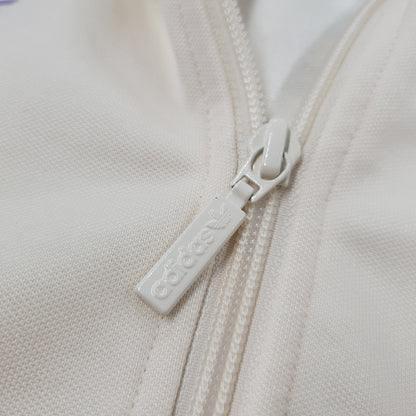 【中古品】【メンズ】 adidas アディダス REAL MADRID LIFESTYLER OG TRACK TOP IY0058 レアル・マドリード トラックトップ ジャージ トップス 148-260728-ay-06-izu サイズ：L カラー：WONDER WHITE/MAGIC LILAC 万代Net店