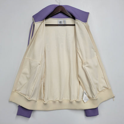 【中古品】【メンズ】 adidas アディダス REAL MADRID LIFESTYLER OG TRACK TOP IY0058 レアル・マドリード トラックトップ ジャージ トップス 148-260728-ay-06-izu サイズ：L カラー：WONDER WHITE/MAGIC LILAC 万代Net店