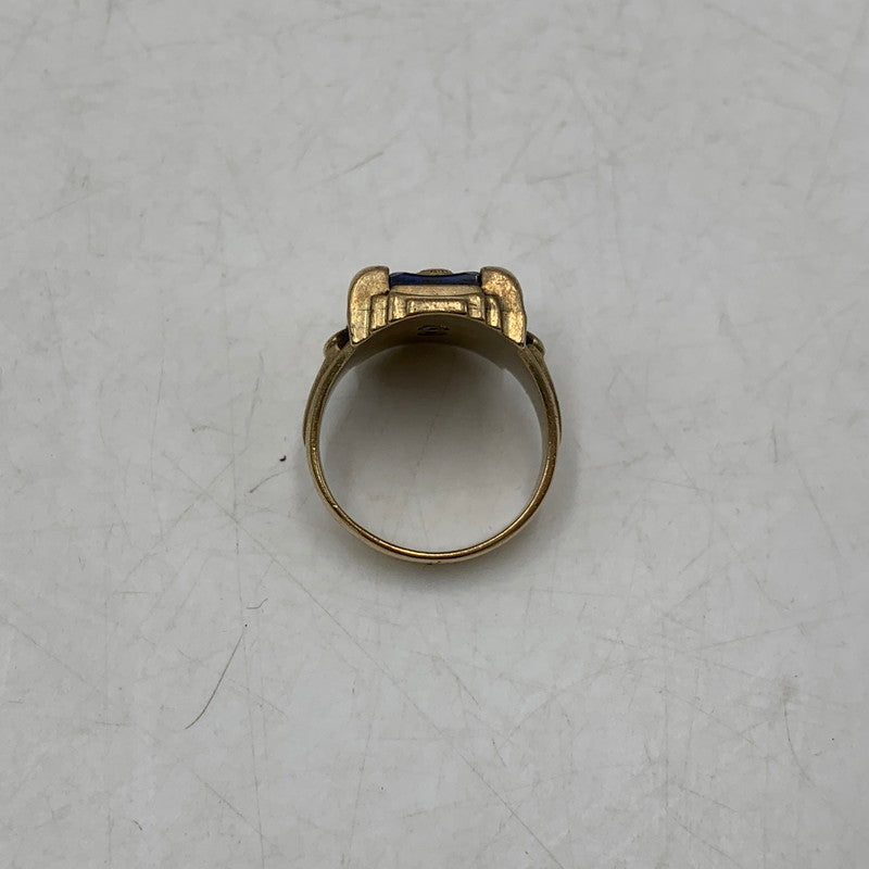 【中古品】【メンズ/レディース】 HERFF JONES ハーフジョンズ 10K HIGHLAND CLASS RING リング 指輪 アクセサリー 192-260806-as-20-izu カラー：ゴールド 万代Net店