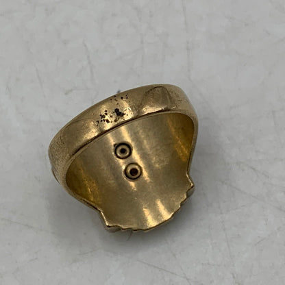 【中古品】【メンズ/レディース】 HERFF JONES ハーフジョンズ 10K HIGHLAND CLASS RING リング 指輪 アクセサリー 192-260806-as-20-izu カラー：ゴールド 万代Net店