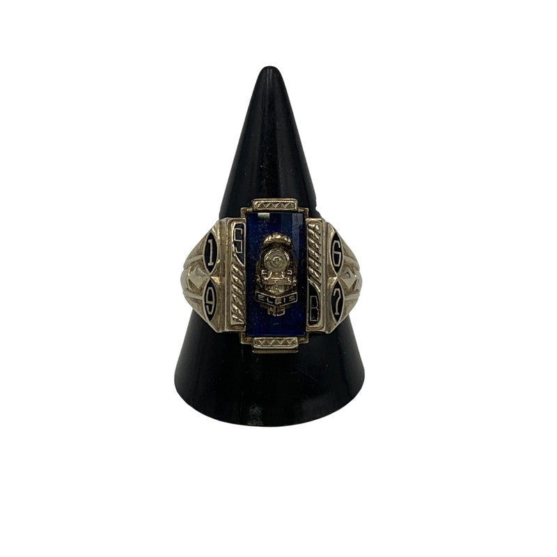 【中古品】【メンズ/レディース】 JOSTEN ジャスティン 10K ELLIS HS CLASS RING リング 指輪 アクセサリー 192-260806-as-19-izu カラー：シルバー 万代Net店