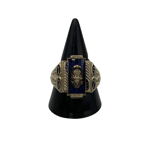 【中古品】【メンズ/レディース】 JOSTEN ジャスティン 10K ELLIS HS CLASS RING リング 指輪 アクセサリー 192-260806-as-19-izu カラー：シルバー 万代Net店