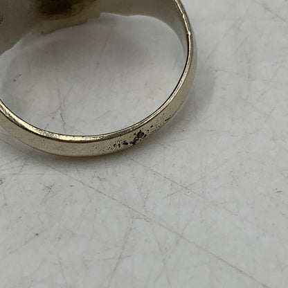 【中古品】【メンズ/レディース】 JOSTEN ジャスティン 10K ELLIS HS CLASS RING リング 指輪 アクセサリー 192-260806-as-19-izu カラー：シルバー 万代Net店