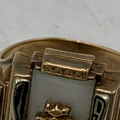 【中古品】【メンズ/レディース】 JOSTEN ジャスティン 10K THORNRIDGE HS CLASS RING ソーンリッジ リング 指輪 アクセサリー 192-260806-as-18-izu カラー：ゴールド 万代Net店