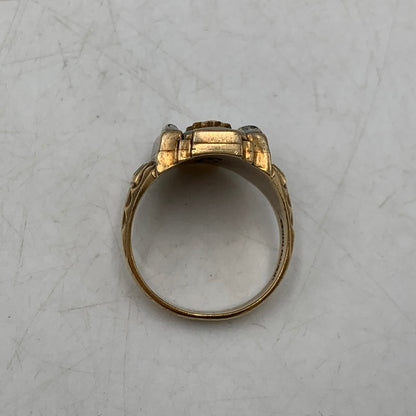 【中古品】【メンズ/レディース】 JOSTEN ジャスティン 10K THORNRIDGE HS CLASS RING ソーンリッジ リング 指輪 アクセサリー 192-260806-as-18-izu カラー：ゴールド 万代Net店