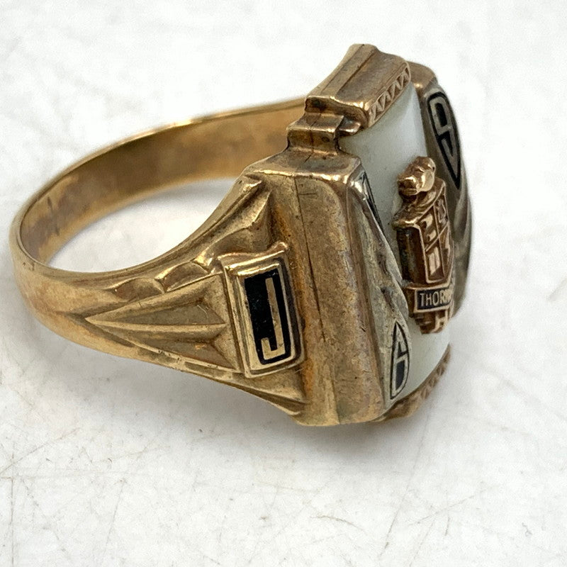 【中古品】【メンズ/レディース】 JOSTEN ジャスティン 10K THORNRIDGE HS CLASS RING ソーンリッジ リング 指輪 アクセサリー 192-260806-as-18-izu カラー：ゴールド 万代Net店